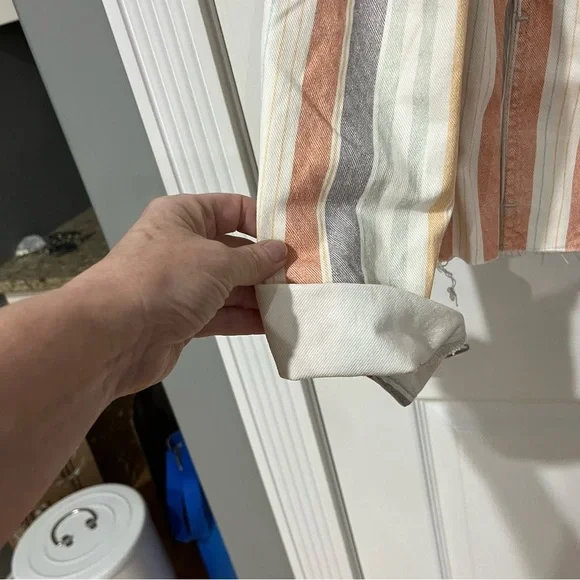 Mavi denim style material long sleeve size large - Picture 6 of 11